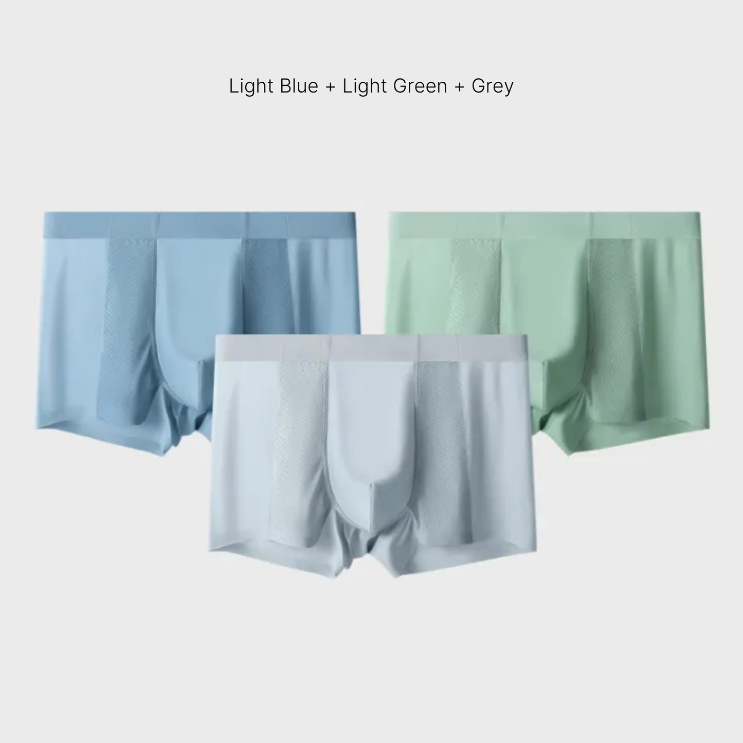 Men's Ice Silk Briefs Boxers - Combo of 3