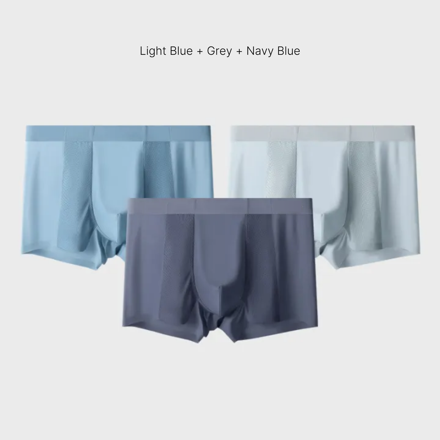 Men's Ice Silk Briefs Boxers - Combo of 3